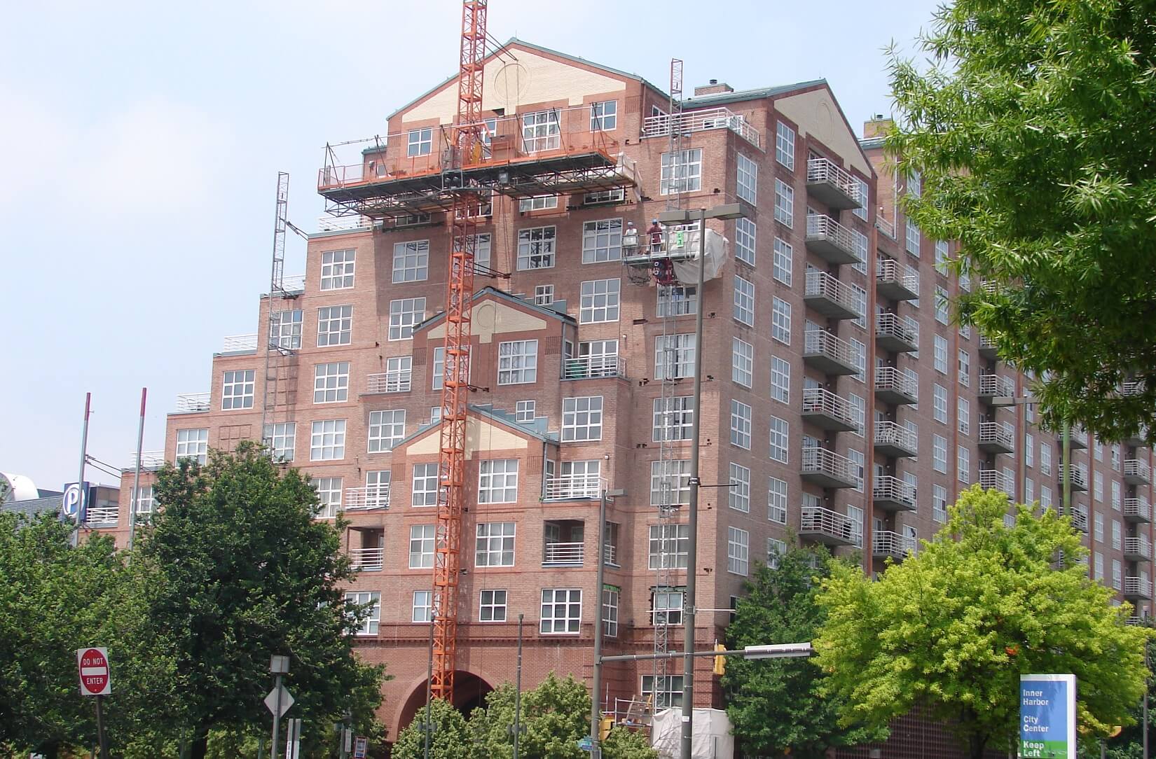 HIstorical Restoration on a building